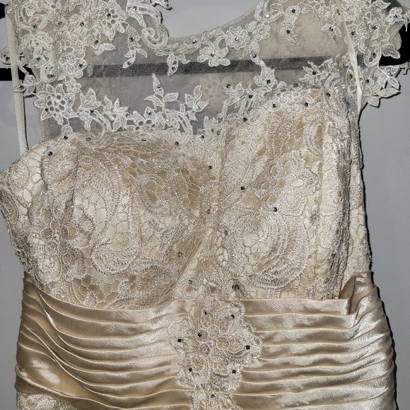 Champagne Formal gown - Picture 2 of 6